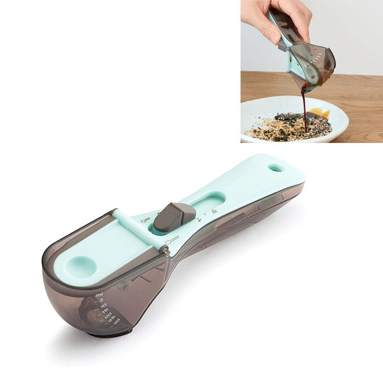 Kitchen Tool Plastic Measuring Spoon Adjustable Baking Tool Measuring Spoon, 1 Large 1 Small Set, 4 PCS Small, 3 PCS Large Kitchen Tool Plastic Measuring Spoon Adjustable Baking Tool Measuring Spoon, 1 Large 1 Small Set, 4 PCS Small, 3 PCS Large