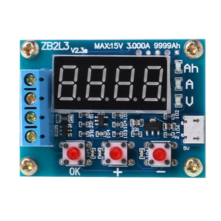 ZB2L3 Battery Capacity Tester 1.2-12V 18650 Li-ion Lithium Lead-acid Battery Capacity Meter Discharge Tester Analyzer ZB2L3 Battery Capacity Tester 1.2-12V 18650 Li-ion Lithium Lead-acid Battery Capacity Meter Discharge Tester Analyzer