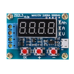 ZB2L3 Battery Capacity Tester 1.2-12V 18650 Li-ion Lithium Lead-acid Battery Capacity Meter Discharge Tester Analyzer