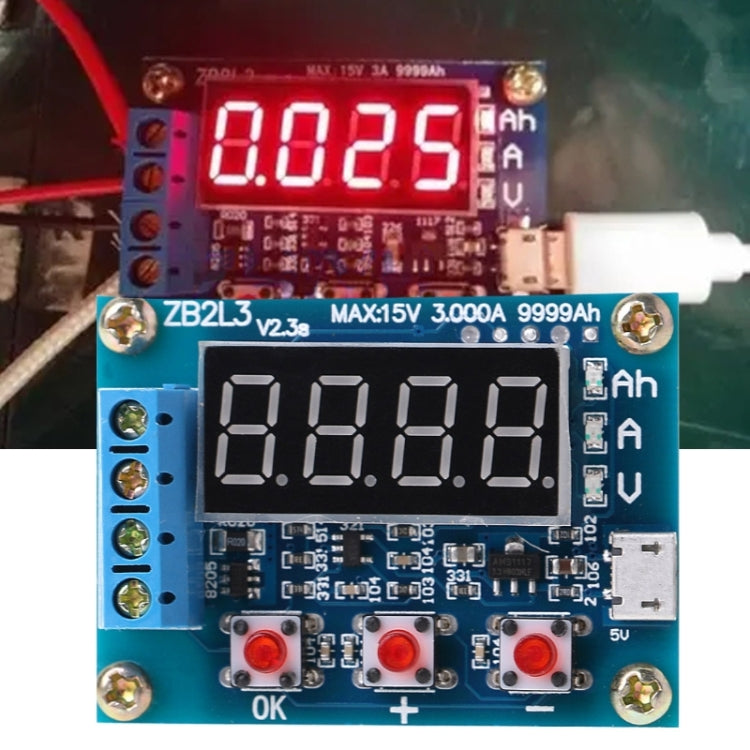 ZB2L3 Battery Capacity Tester 1.2-12V 18650 Li-ion Lithium Lead-acid Battery Capacity Meter Discharge Tester Analyzer ZB2L3 Battery Capacity Tester 1.2-12V 18650 Li-ion Lithium Lead-acid Battery Capacity Meter Discharge Tester Analyzer