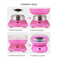 Electric Cotton Candy Machine, Plug:EU, 25x 25x18cm(Pink), 25x 25x18cm(Red), 25x 25x18cm(Blue), 25x 25x18cm(White), 25x 25x18cm(Coffee)