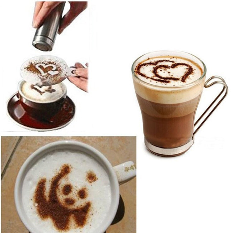 32 PCS Coffee Stencil Filter Coffee Maker Cappuccino Mold Templates Strew Flowers Pad Spray Art Baking Tools, 32 PCS 32 PCS Coffee Stencil Filter Coffee Maker Cappuccino Mold Templates Strew Flowers Pad Spray Art Baking Tools, 32 PCS