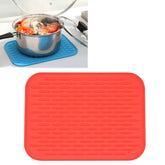 Thicken Colorful Silicone Insulation Mat European Anti-burning Pot Pad Table Waterproof Phone Pad