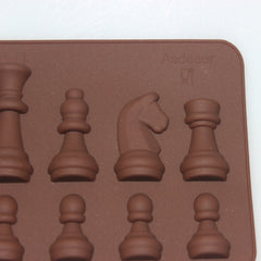 Silicone Chess Chocolate Mold Rock Sugar Soap Mold