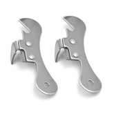 2 PCS Stainless Steel Bottle Opener Can Opener Multifunctional Kitchen Tool, Stainless Steel Bottle Opener