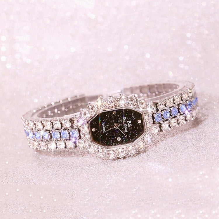 BS beesister FA1581 Women Octagonal Dial Diamond Plated Rhinestone Bracelet Quartz Watch BS beesister FA1581 Women Octagonal Dial Diamond Plated Rhinestone Bracelet Quartz Watch