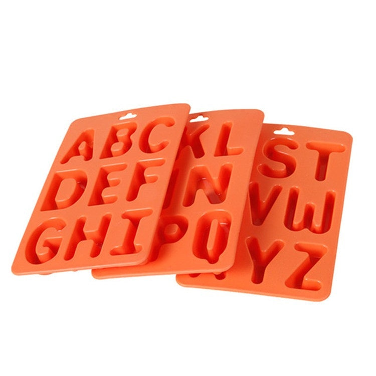 A-Z 3pcs Letter Ice Cube Ice Box Silicone Ice Tray Set, 3 in 1 LetterShalpe(Yellow), 3 in 1 LetterShalpe(Orange) A-Z 3pcs Letter Ice Cube Ice Box Silicone Ice Tray Set, 3 in 1 LetterShalpe(Yellow), 3 in 1 LetterShalpe(Orange)