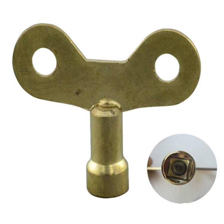 5 PCS Faucet Key Solid Brass Lock Radiator Plumbing Drainage Square Hole Socket Faucet Key, Inner Diameter 6.25 mm 5 PCS Faucet Key Solid Brass Lock Radiator Plumbing Drainage Square Hole Socket Faucet Key, Inner Diameter 6.25 mm