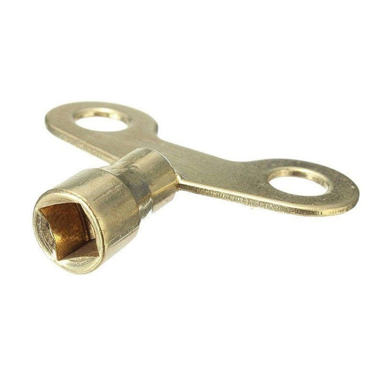 5 PCS Faucet Key Solid Brass Lock Radiator Plumbing Drainage Square Hole Socket Faucet Key, Inner Diameter 6.25 mm 5 PCS Faucet Key Solid Brass Lock Radiator Plumbing Drainage Square Hole Socket Faucet Key, Inner Diameter 6.25 mm