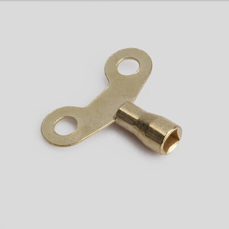5 PCS Faucet Key Solid Brass Lock Radiator Plumbing Drainage Square Hole Socket Faucet Key, Inner Diameter 6.25 mm 5 PCS Faucet Key Solid Brass Lock Radiator Plumbing Drainage Square Hole Socket Faucet Key, Inner Diameter 6.25 mm