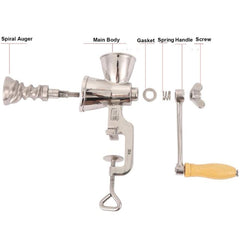 Household Stainless Steel Manual Grinder Home Coffee Tools Grinding Mill Machine for Soy Peanut, Grinding Mill Machine