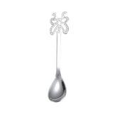 Multicolor Stainless Steel Butterfly Coffee Spoon Fruit Cold Drink Ice Cream Dessert Tea Spoon