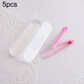 5pcs Portable Contact Lens Special Tweezer and Stick Set Travel Kit