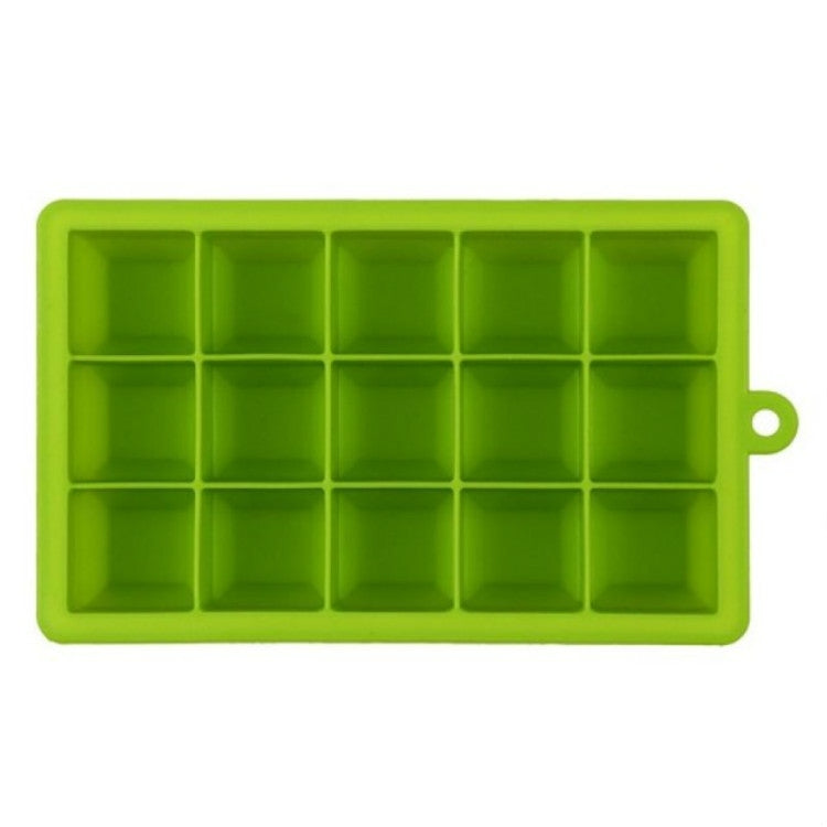 15 Grids DIY Big Ice Cube Mold Square Shape Silicone Ice Tray Fruit Ice Cream Maker 15 Grids DIY Big Ice Cube Mold Square Shape Silicone Ice Tray Fruit Ice Cream Maker