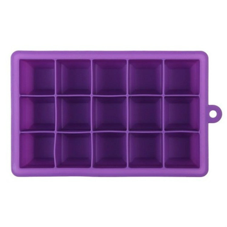 15 Grids DIY Big Ice Cube Mold Square Shape Silicone Ice Tray Fruit Ice Cream Maker 15 Grids DIY Big Ice Cube Mold Square Shape Silicone Ice Tray Fruit Ice Cream Maker