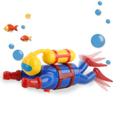 Simulation Diver Clockwork Toy Children Swimming Bath Toy, Clockwork Toy