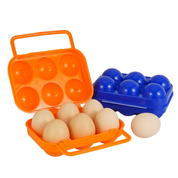 6 Grid Outdoor Portable Egg Protection Box, Random Color Delivery 6 Grid Outdoor Portable Egg Protection Box, Random Color Delivery