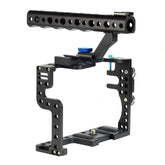 Camera Metal Video Cage Handle Stabilizer for Panasonic LUMIX GH3/GH4