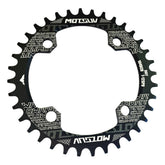 MOTSUV Round Narrow Wide Chainring MTB Bicycle 104BCD Tooth Plate Parts