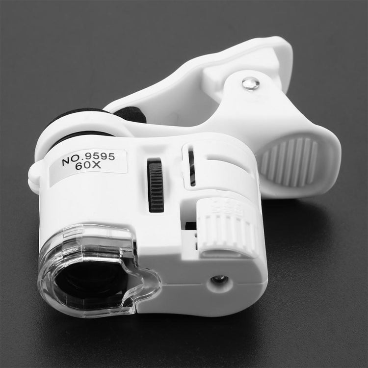 9595W1 60 Times Magnifying Glass Mobile Phone HD Microscope with Led Light 9595W1 60 Times Magnifying Glass Mobile Phone HD Microscope with Led Light
