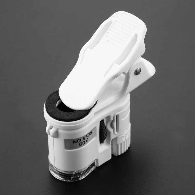 9595W1 60 Times Magnifying Glass Mobile Phone HD Microscope with Led Light 9595W1 60 Times Magnifying Glass Mobile Phone HD Microscope with Led Light