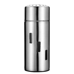 Stainless Steel Sauce Jars Chili Jars Barbecue Condiments Box Seasoning Jar Set, Small Hole, Large Hole, Mesh  Hole