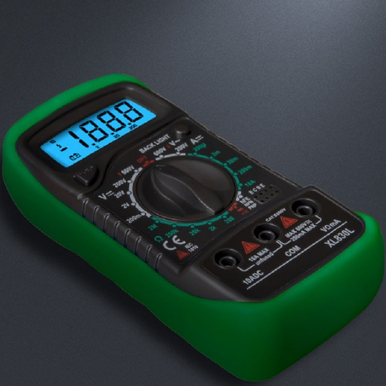 XL830L Portable Handheld Digital Multimeter Current and Voltage Test Meter XL830L Portable Handheld Digital Multimeter Current and Voltage Test Meter