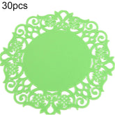 10 PCS Lace Flower Hot Coaster Silicone Cup Pad Slip Insulation Pad Cup Mat Pad Hot Drink Holder