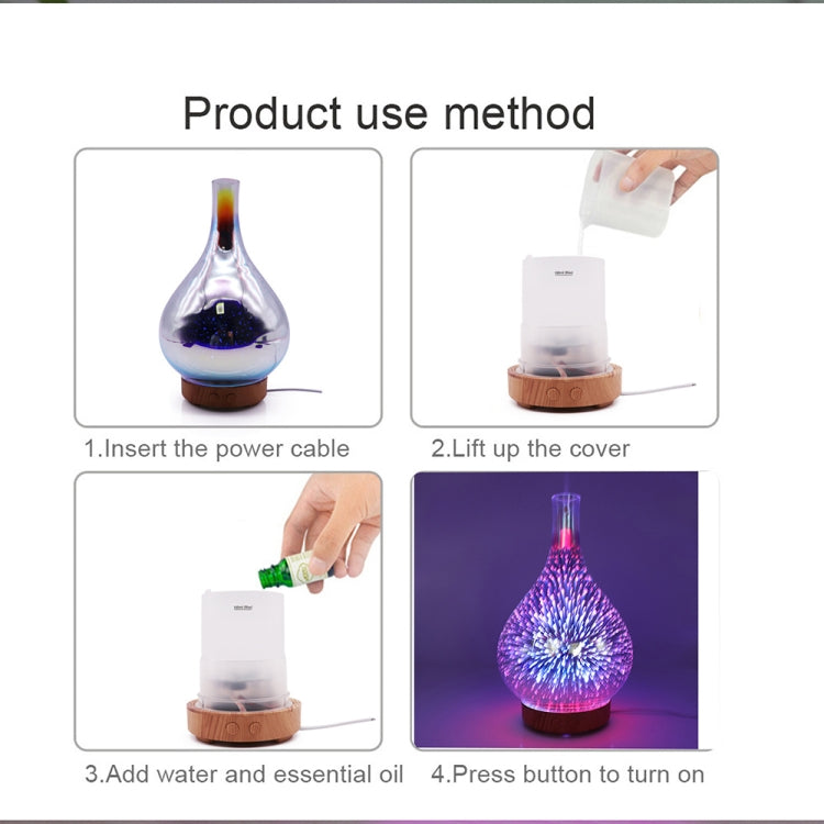 STB-XB10 3D Fireworks 7 Colors LED Night Light Air Humidifier Aroma Essential Oil Diffuser Mist Maker STB-XB10 3D Fireworks 7 Colors LED Night Light Air Humidifier Aroma Essential Oil Diffuser Mist Maker