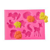 Animals Silicone Mold Cake Decorating Tools Pastry Baking Chocolate Soap Mold, Animals Shape