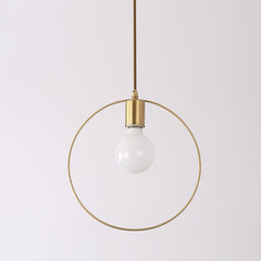Simple Modern Aisle Copper Lamp