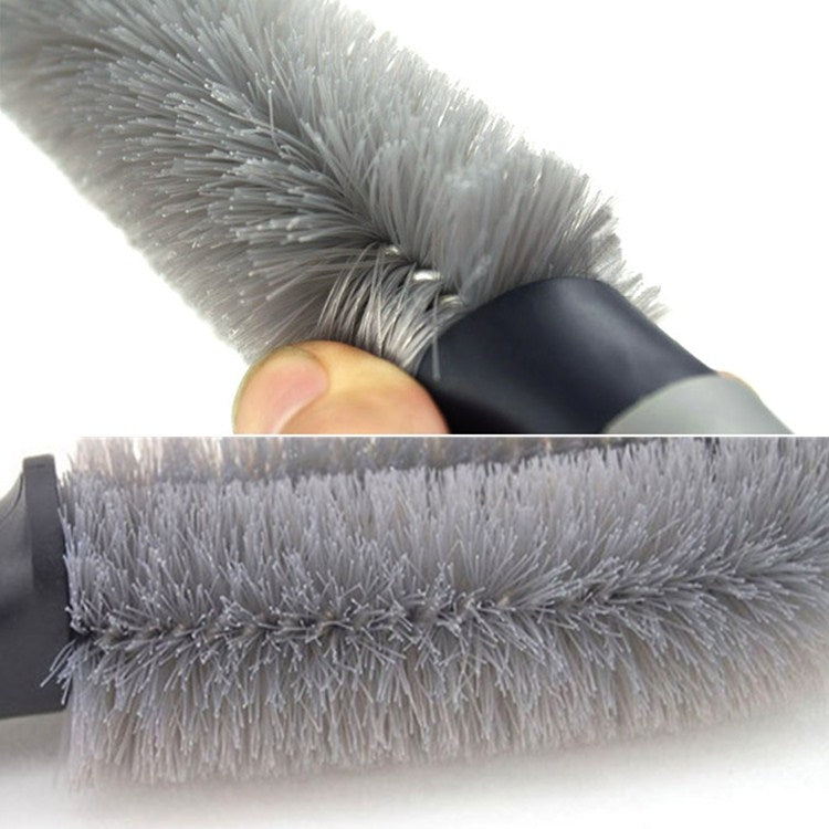 Car Wheel Brush Tool Gap Cleaning Brush Home Car Dual-use Cleaning Supplies Car Wheel Brush Tool Gap Cleaning Brush Home Car Dual-use Cleaning Supplies