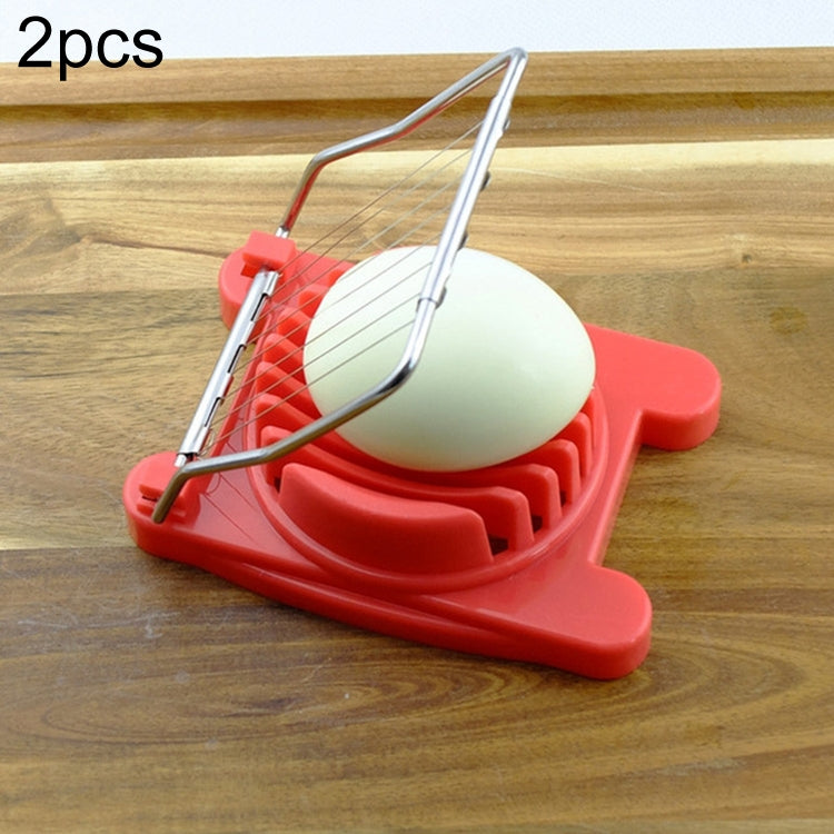 2 PCS Multifunctional Stainless Steel Egg Preserved Egg Slicer Fancy Splitter Kitchen Supplies Egg Cutting Tools 2 PCS Multifunctional Stainless Steel Egg Preserved Egg Slicer Fancy Splitter Kitchen Supplies Egg Cutting Tools