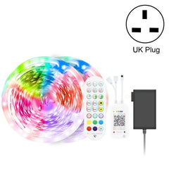 Bluetooth Suit Smart Music Sound Control Light Strip Non-waterproof 5050 RGB Colorful Atmosphere LED Light Strip With 24-Keys Remote Control