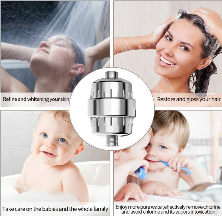 10-15 Layer Activated Carbon Bathroom Shower Filter Bathing Water Filter Purifier Water Shower Set, Activated Carbon Filter 10-15 Layer Activated Carbon Bathroom Shower Filter Bathing Water Filter Purifier Water Shower Set, Activated Carbon Filter