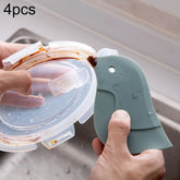 4 PCS Penguin Shape Soft Scraper Kitchen Baking Gadget