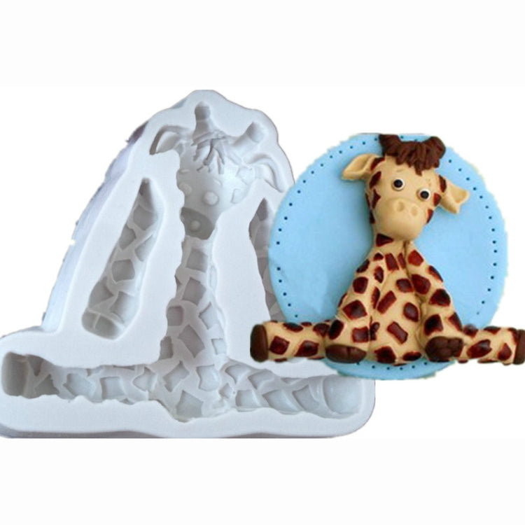 2 PCS 3D Animal Shape Silicone Form Fondant Cake Biscuit Molds, 3D Animal Shape(Lion), 3D Animal Shape(Giraffe) 2 PCS 3D Animal Shape Silicone Form Fondant Cake Biscuit Molds, 3D Animal Shape(Lion), 3D Animal Shape(Giraffe)