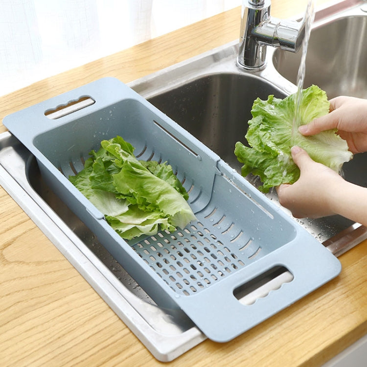 Adjustable Dish Drainer Sink Drain Basket Washing Vegetable Fruit Plastic Drying Rack Adjustable Dish Drainer Sink Drain Basket Washing Vegetable Fruit Plastic Drying Rack