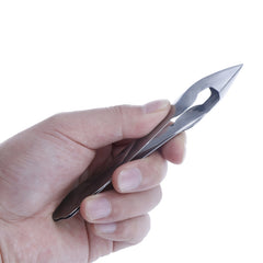 3 PCS Stainless Steel Non-slip Tip Open Blade Pineapple Clip Fruit Eye Digger, 13.5Ć3.5cm Stainless Steel Pattern, 13.5Ć3.5cm Endless Steel Nail