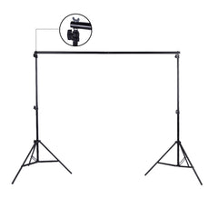 200 * 300cm Photo Studio Background Support Backdrop Crossbar Kit, 200x300cm
