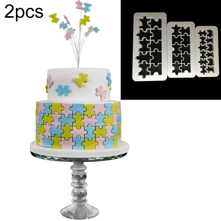 2 PCS Chocolate Cake Geometric Puzzle Embossed Strip Foundation Shape Graphic Biscuit Mold Stamping Tool, Four-sided Diamond, Jigsaw, Hexagon, Square, Regular Triangle, Oblique Triangle 2 PCS Chocolate Cake Geometric Puzzle Embossed Strip Foundation Shape Graphic Biscuit Mold Stamping Tool, Four-sided Diamond, Jigsaw, Hexagon, Square, Regular Triangle, Oblique Triangle