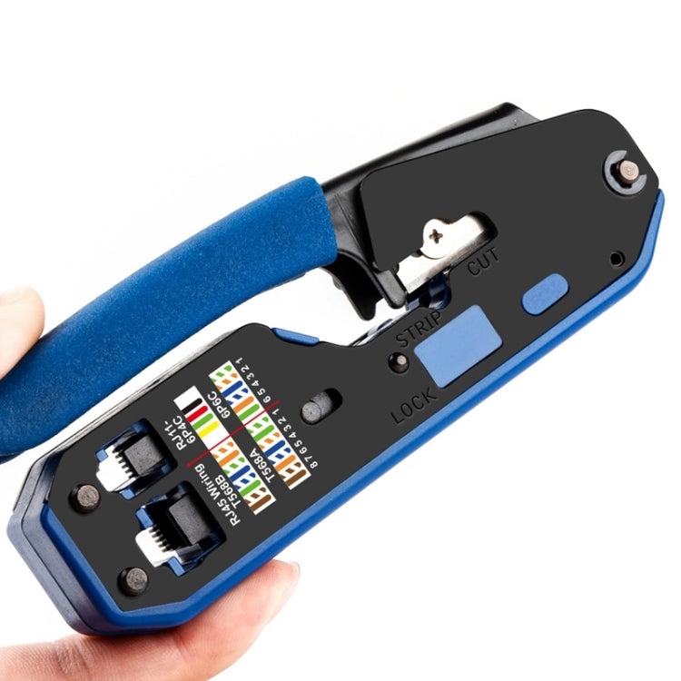 Rj45 Crystal Head 8P6P Network Tool With Stripping Wire Extrusion Crimping Wire Cable Pliers Rj45 Crystal Head 8P6P Network Tool With Stripping Wire Extrusion Crimping Wire Cable Pliers