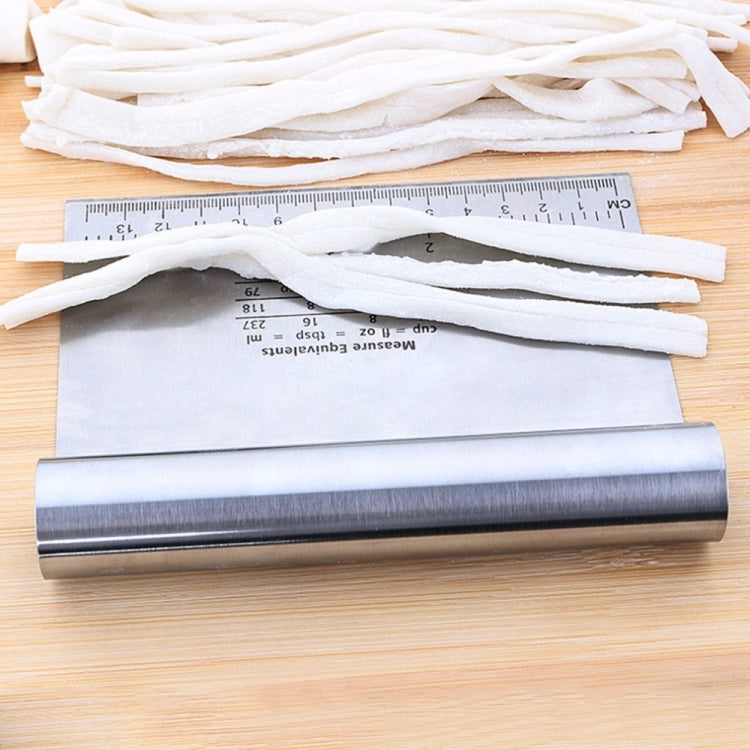 Home Durable Stainless Steel with Scale Section Noodle Cutter Baking Tools, Noodle Cutter (Silver) Home Durable Stainless Steel with Scale Section Noodle Cutter Baking Tools, Noodle Cutter (Silver)
