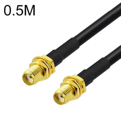 SMA Male To SMA Male RG58 Coaxial Adapter Cable, SMA Female To SMA Female 0.5m, SMA Female To SMA Female 1m, SMA Female To SMA Female 1.5m, SMA Female To SMA Female 3m, SMA Female To SMA Female 5m, SMA Female To SMA Female 10m