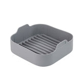 Air Fryer Silicone Grill Pan Accessories, Square 20.5 cm, Round 19 cm, Round 22 cm, Round 16 cm