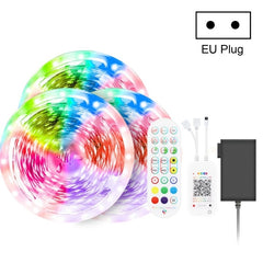 Bluetooth Suit Smart Music Sound Control Light Strip Waterproof 5050 RGB Colorful Atmosphere LED Light Strip With 24-Keys Remote Control