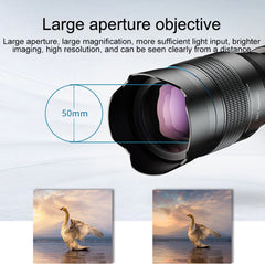 APEXEL APL-JS36XJJ04 Full Metal 36X High List Tube External Dual-tone Telescope Universal Telephoto Mobile Phone Lens