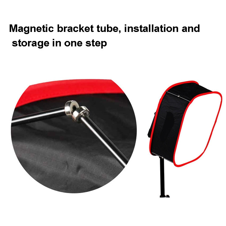 Universal Portable Collapsible LED Video Light Softbox Diffuser for Yongnuo Godox Photographic Lighting Universal Portable Collapsible LED Video Light Softbox Diffuser for Yongnuo Godox Photographic Lighting