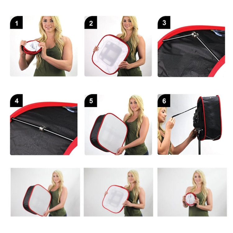 Universal Portable Collapsible LED Video Light Softbox Diffuser for Yongnuo Godox Photographic Lighting Universal Portable Collapsible LED Video Light Softbox Diffuser for Yongnuo Godox Photographic Lighting