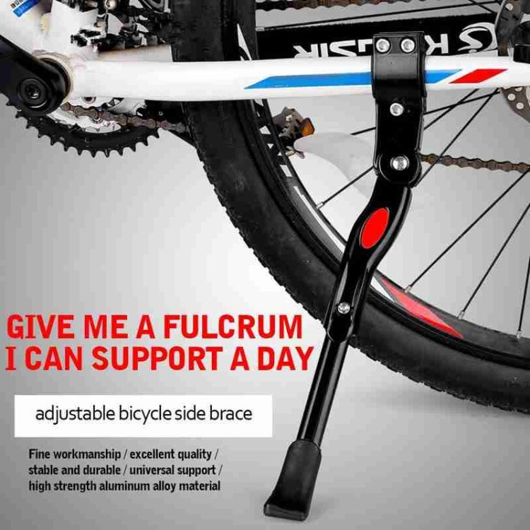 Bicycle Mountain Bike 26 Inch Aluminum Alloy Single Support Car Ladder Foot Support Parking Rack, 26 Inch Black Bicycle Mountain Bike 26 Inch Aluminum Alloy Single Support Car Ladder Foot Support Parking Rack, 26 Inch Black